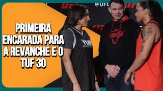 AMANDA NUNES ENCARA JULIANNA PEÑA PELA PRIMEIRA VEZ APÓS A DERROTA  THE ULTIMATE FIGHTER 30 [upl. by Schaffel]