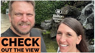 Hawaii Ocean View Room Tour  Hilton Hawaiian Village [upl. by Mckee619]