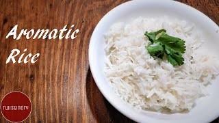 Aromatic rice  Cook in Rice Cooker [upl. by Odrarej]