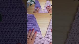 Tutorial 👆 Chaleco tejido escote en v crochet tejidos [upl. by Eanwahs]