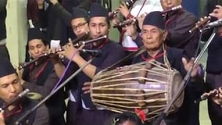 नेपाली सुमधुर बाँसुरी धुन ।। Popular Nepali Group Flute Melody Music from Newari Community [upl. by Itin310]