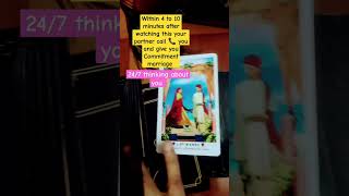 within 4 to 10 minutes your person call you and give you marriage commitment ❤️tarotreading [upl. by Zippora]