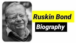 Ruskin Bond Biography in hindi kvs Tgt pgt kvsdsssb english English literature [upl. by Rudwik189]