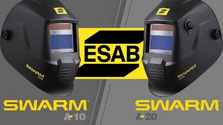 Máscaras de Solda Swarm A10 e A20 da ESAB Confiabilidade e Tecnologia que protegem a sua visão [upl. by Cass]