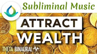 🎧 Theta Waves Money Manifestation  Subliminal Music to Attract Wealth POWERFUL [upl. by Levon]