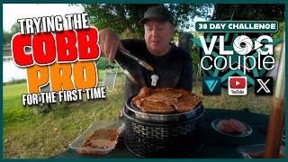 Trying the Cobb Pro BBQ Oven for the first time [upl. by Wiltsey]