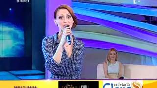 Aliona Moon Moldova Eurovision 2013  A Million bilingual live at Acces Direct [upl. by Jillian138]