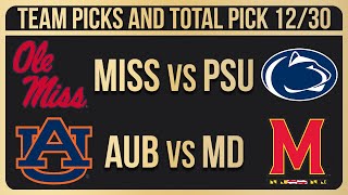 FREE College Football Picks Today 123023 NCAAF Bowl Betting Picks and Predictions [upl. by Ylrae]