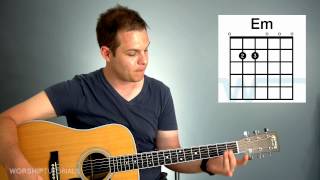 Guitar Lesson  How to play chords in the key of G G C D Em [upl. by Fleisher192]