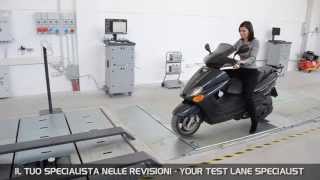 Vamag complete test line for motorcycles  linea di revisione completa per motocicli Vamag [upl. by Eivi]