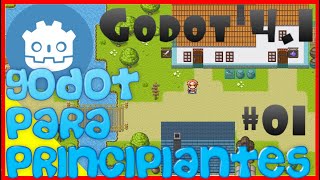 COMO crear Juego RPG con GODOT 4 01 creación animación y movimiento para PRINCIPIANTES [upl. by Robbie]