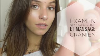 ASMR FRANÇAIS  Examen neurologique  RPLAY  massage crânien [upl. by Hillegass]