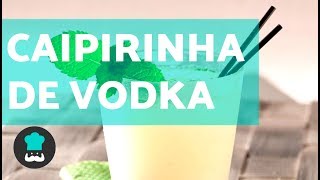 Caipirinha de limão  com vodka e leite condensado [upl. by Lalita]