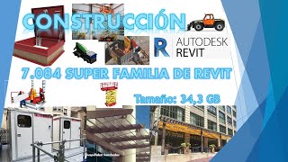 Descarga 7084 Familias de REVIT 2021 CONSTRUCCIÓN [upl. by Garretson]