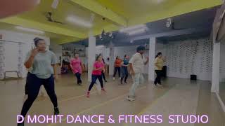 Just Chill Bollywood Zumba Dance Workout weight loss exercise D Mohit Dance Studio zumbavideo [upl. by Ahsratan]