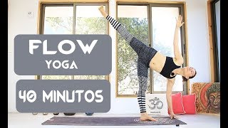 YOGA FLOW 40 min todo cuerpo bailando  MalovaElena [upl. by Anailuy612]