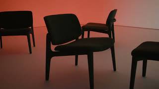 Poliform News 2022  Curve armchair design Emmanuel Gallina [upl. by Lainad57]