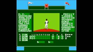 Bases Loaded NES How to see a hit by pitch turn into a brawl [upl. by Maher]