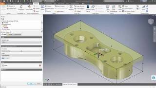 Inventor HSM Quick Tip Stock from Simulation [upl. by Ferrel922]