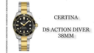 Обзор часов Certina DS Action Diver 38mm C0328072205100 [upl. by Annid989]