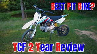 YCF 125cc Pit Bike 2 Year Review [upl. by Citron]