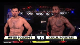 RFA 33  FULL EVENT  KHALIL ROUNTEE wins a WAR  LFA Fights [upl. by Aidnama]