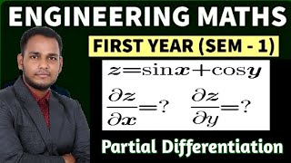 10  Basics Of Partial Differentiation  Partial Derivative Engineering Mathematics 1 In Hindi [upl. by Lorant235]