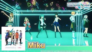 HATSUNE MIKU COLORFUL STAGE  Miku by Anamanaguchi 3D Music Video [upl. by Ursulina]