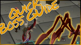 Sarachnis 3min Boss Guide OSRS [upl. by Nerrad]