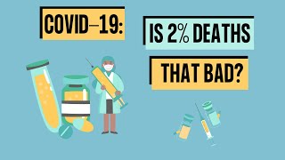 COVID19  Is 2 Death Rate That Bad  Facts and Fallacies [upl. by Eta299]