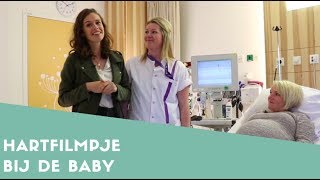 Zo gaat een hartfilmpje bij de baby CTG  DE VLOGKUNDIGE [upl. by Ormand]