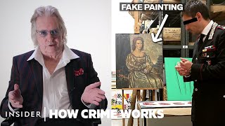 How Art Forgery Actually Works  How Crime Works [upl. by Ihp779]