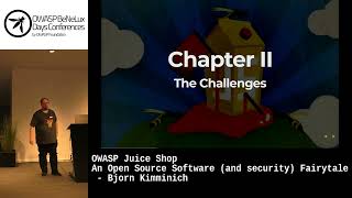 OWASP Juice Shop  An Open Source Software And Security Fairytale  Björn Kimminich [upl. by Annahavas76]