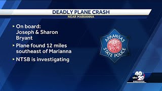 Arkansas plane crash kills two [upl. by Nunci565]