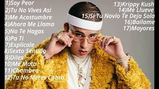 QUIERO ESCUCHAR EL BAD BUNNY DEL 20172018quotEscuchando los Mejores Éxitos de Bad Bunny 20172018quot [upl. by Kinson69]