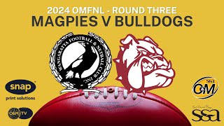 2024 R3 Magpies v Bulldogs [upl. by Salkin]