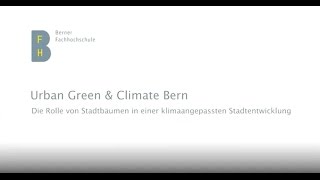 Urban Green amp Climate Bern [upl. by Tessa]