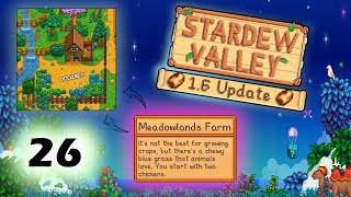 An End To Summer  Stardew Valley 16 Meadowlands Farm  Perfection Run EP26 [upl. by Elleinwad]