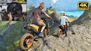 KTM 450 EXC Nighthawk Edition  OFFROAD Dirt Bike  The Crew Motorfest Thrustmaster T300RS gameplay [upl. by Alle]