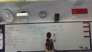 3E AM 2024 Ch 53 Logarithms Part 3 amp Ch 54 Logarithmic Eqns Part 1 [upl. by Nostrebor894]