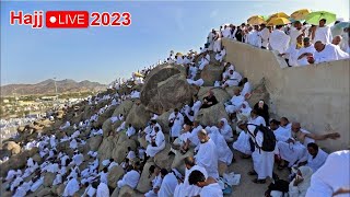 🔴Hajj Live 2023  Tawaf e Kaabaj  Arafah Live Mina Live  Hajj 2023 Makkah Today  Labbaik Takbeer [upl. by Porche]