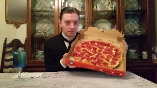 Little Caesars ExtraMostBestest Pizza  Review [upl. by Atalanta]