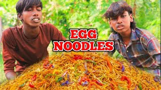 NOODLES 😂 Challenge  Cooking Village Funny Vlog noodles funny comedy challenge [upl. by Jonati]