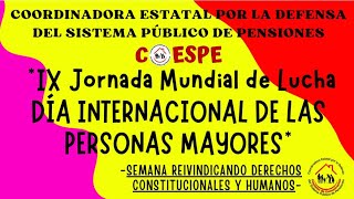 Coordinadora Estatal por la Defensa del Sistema Público de Pensiones [upl. by Asabi]