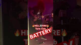 Battery  Hellfire Turin Club metallicacover metallica battery metallicafamily [upl. by Nylorak]