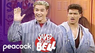 Saved by the Bell  Zack Likes Slaters Sister [upl. by Ardnassela]