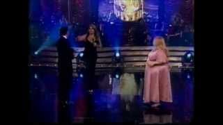 Dulce Sheyla y Amanda miguel en la presentacion de cantando por un sueño [upl. by Dorsman]