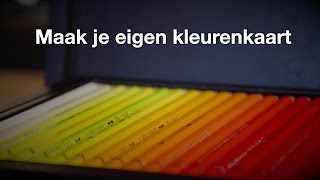 Kleurenkaart maken waarom en hoe [upl. by Vitus]