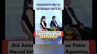 Até Amanda se rendeu ao Pablo Marçal kkkkkk Nem ela Aguentou 🤣🤣🤣🤣🤣🤣🤣🤣 pablomarçal pablomarcal [upl. by Llovera]