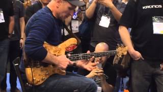 Wojtek Pilichowski at NAMM 2014 [upl. by Gefell]